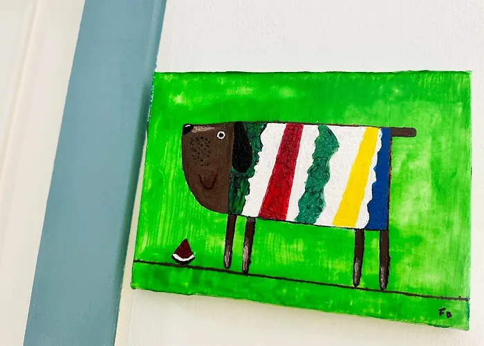 아파트 Spacious Art With Large Terrace, Relaxing Ocean View, Near Beaches *