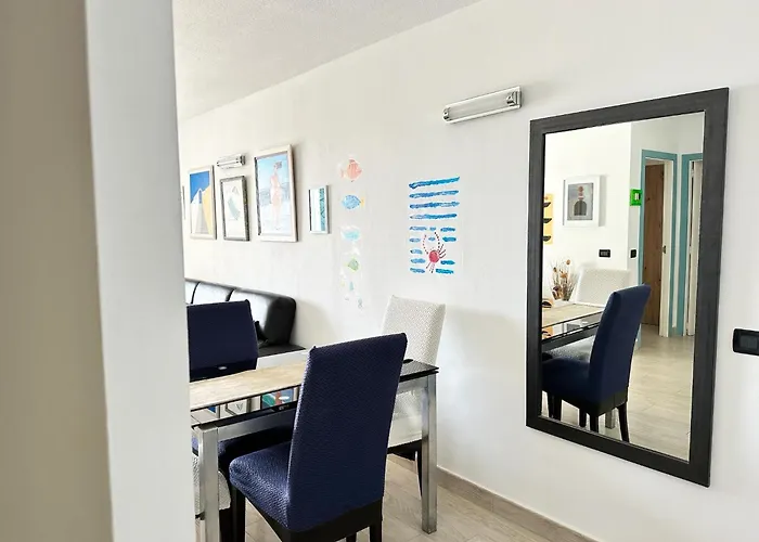 Lägenhet Spacious Art With Large Terrace, Relaxing Ocean View, Near Beaches Costa Adeje (Tenerife)